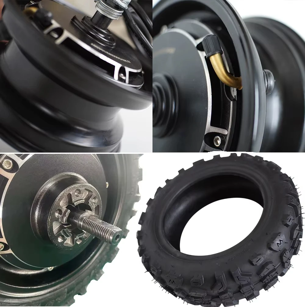 Electric Scooter Motor 11 Inch 60V 72V 3000W 3500W Electric Bike Motor Vacuum Off-road Tire For Electric Motorcycle
