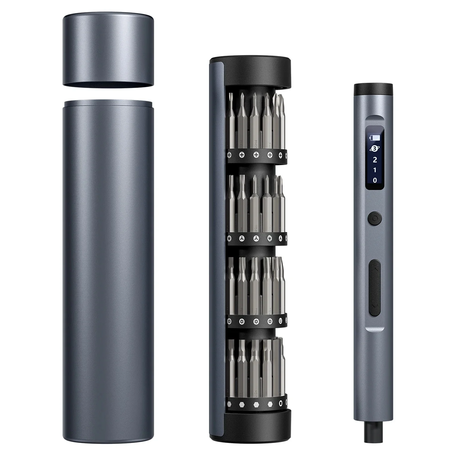 62 in 1 Precision Electric Screwdriver Set Power Tool Kits Rechargeable Wireless Mini Small Bits Cordless Mobile Cell Repair New