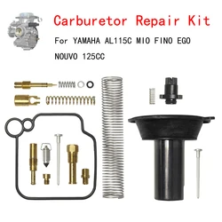 Carburetor Repair Kit For 115cc 125cc Scooter AL115C MIO FINO EGO NOUVO Replacement Parts