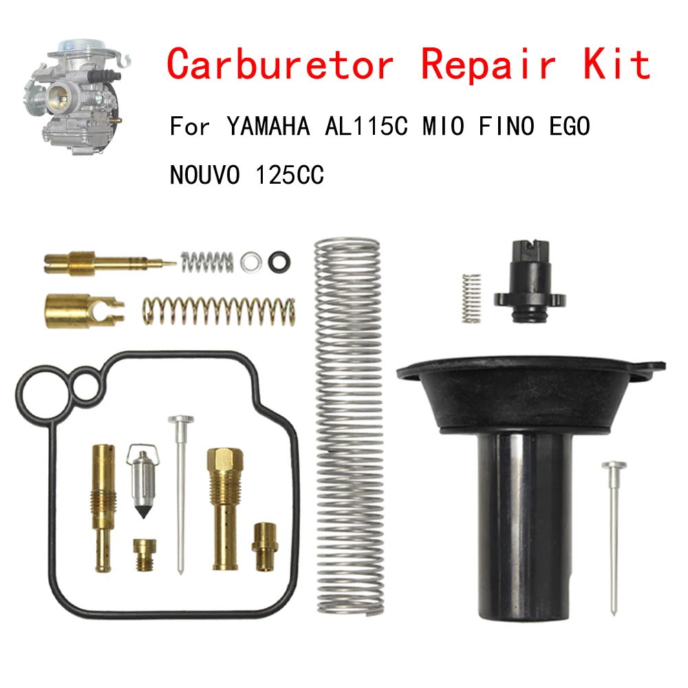 Carburetor repair kit FOR MIKUNI YAMAHA AL115C MIO FINO EGO NOUVO 125CC