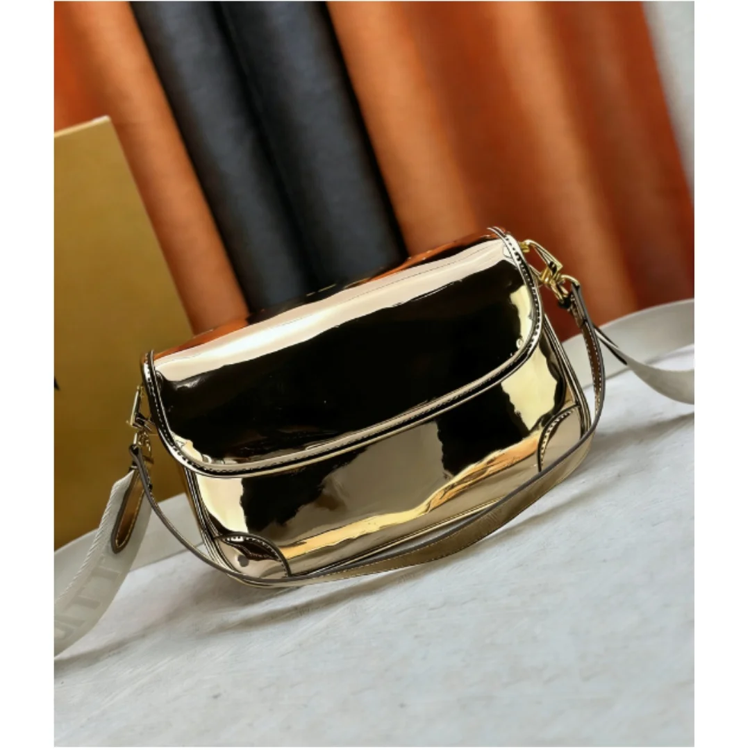 

New Size 24x 15 x 9 Women's Fashionable Multi-purpose Letter-printed Double-zip Handbag And Crossbody Bag No Box