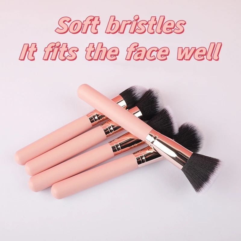 Conjunto de pincéis de maquiagem, pincel macio para sombra, base, pó, contorno, blush, pincel para cílios, ferramenta de maquiagem profissional para iniciantes