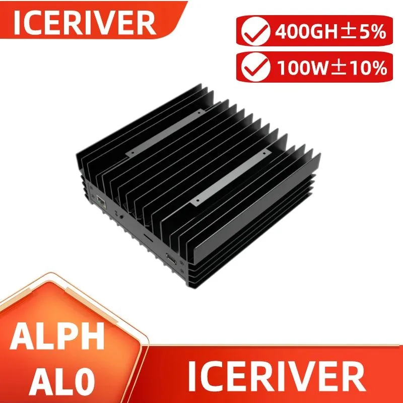 

Новый ICERIVER ALPH AL0 400GH/S 100W черный 3 алгоритм Майнер с блоком питания