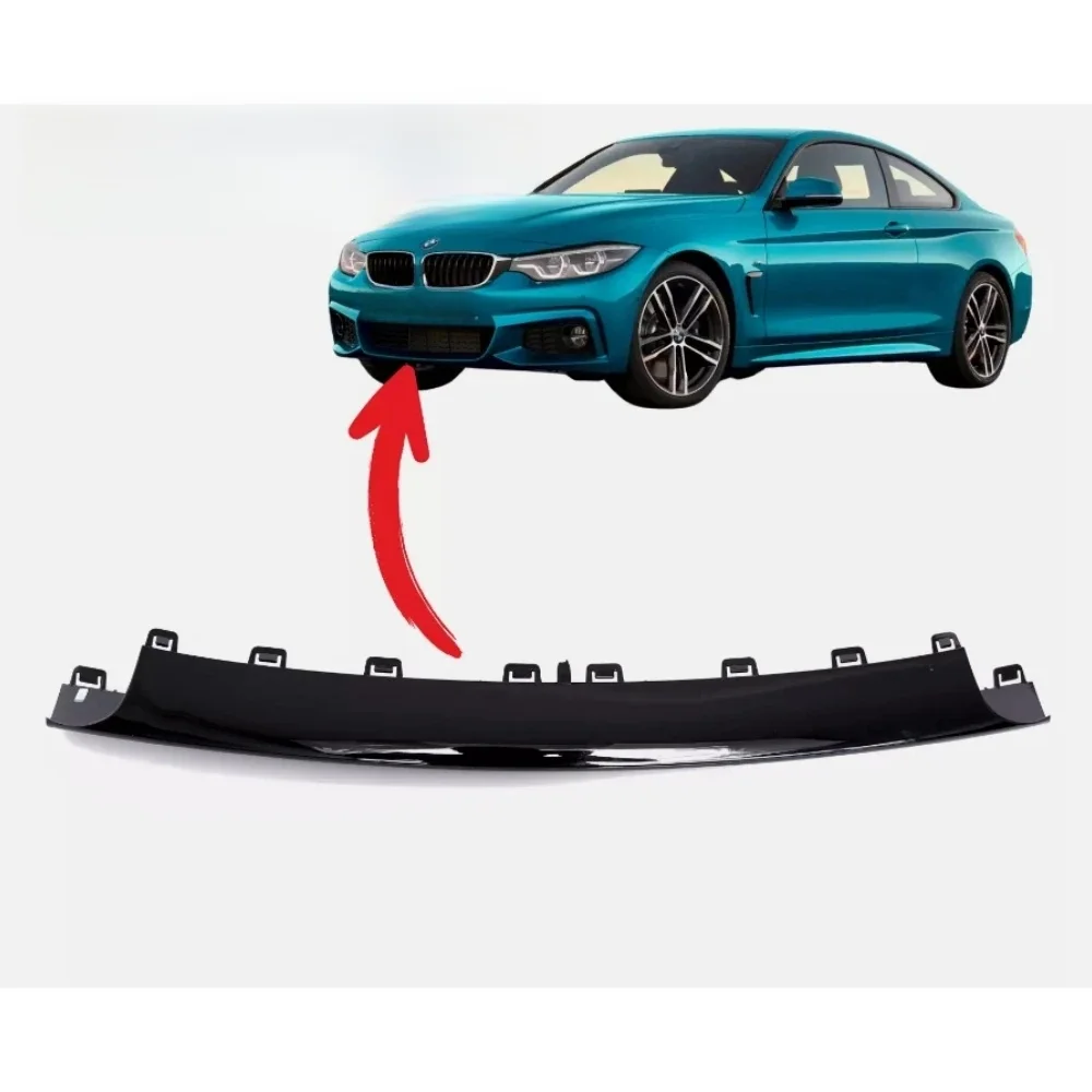 Bande décorative de pare-chocs avant 51117294837, pour BMW série 4 F32 F33 F36 420 428 430 435 2014-2018
