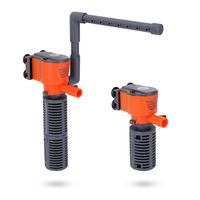 3-in-1 Fish Tank Filter Aquarium Submersible Water Pump AC220-240V Mini Filter Oxygen Air Pump for Small Aquarium Fish Tank
