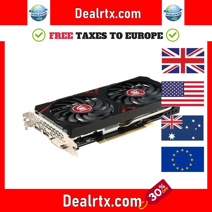 2024 USED RTX3050 8GB GDDR6 128bit Computer Graphics Card RTX 3050 8GB Gaming PC rtx 3070 DP*HDMI -compatible placa de video