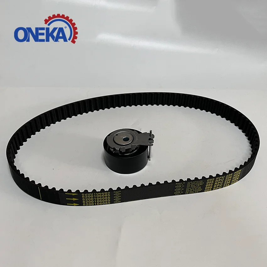 ONEKA Engine Parts Timing Belt Kit for Dacia Logan Sandero Petrol 1L 1.2L Renault Clio Twingo 1.2L 7701476745 Tensioner Pulley