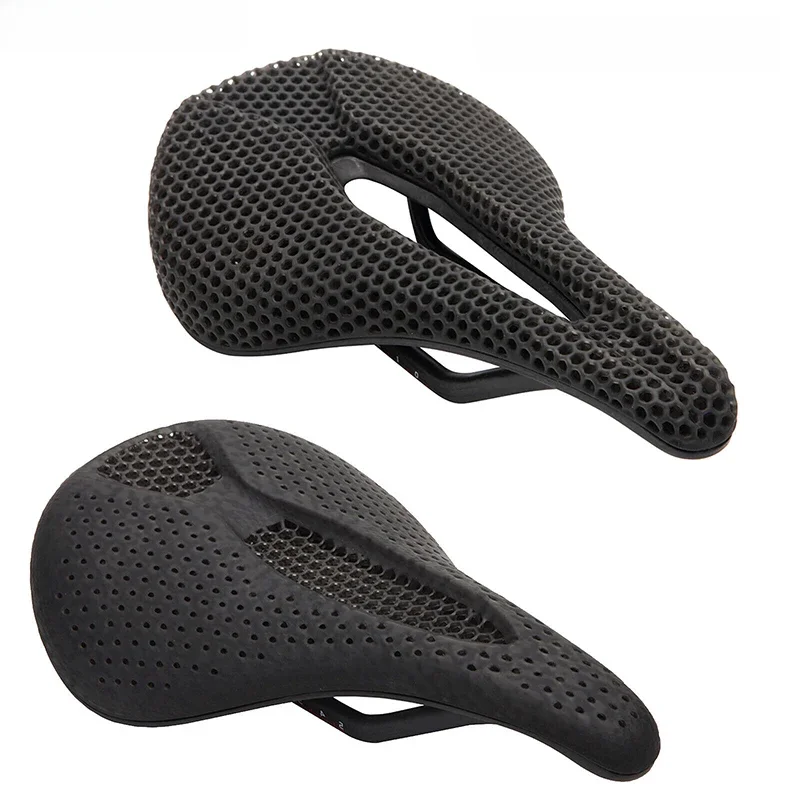 AliExpress 3D Printed Saddle BUCKLOS MTB Bike Seat Cushion Full Carbon Fiber Ultralight Hollow Comfortable Road