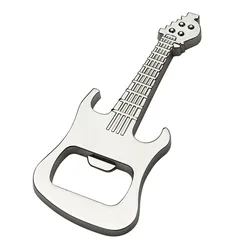 Metal Guitar Beer Bottle Opener Keychain Custom Logo Promotion Gift