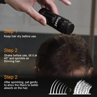 BUNEE Hair Fiber 27.5g: Men's Natural Hair-Thickening Fibers for Balding Areas, Fills Part Lines, Includes 27.5g Fiber Powder. 3