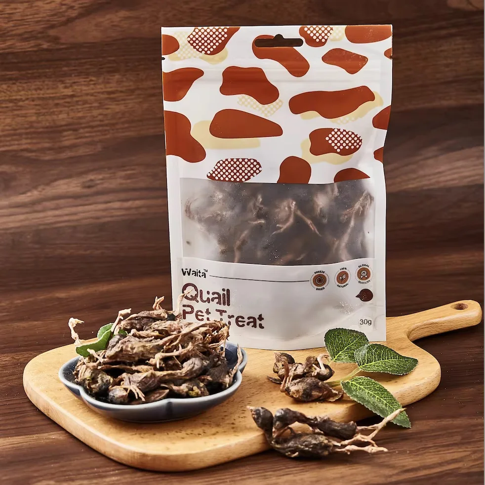 ويتا تجميد السمان المجفف ، حلوى حيوانات أليفة ممتازة ، قطة ، كلب ، بروتين عالي ، مغذٍ كثيف ، معطف جلد ، فيتامينات غنية ، معادن ، 30 جم