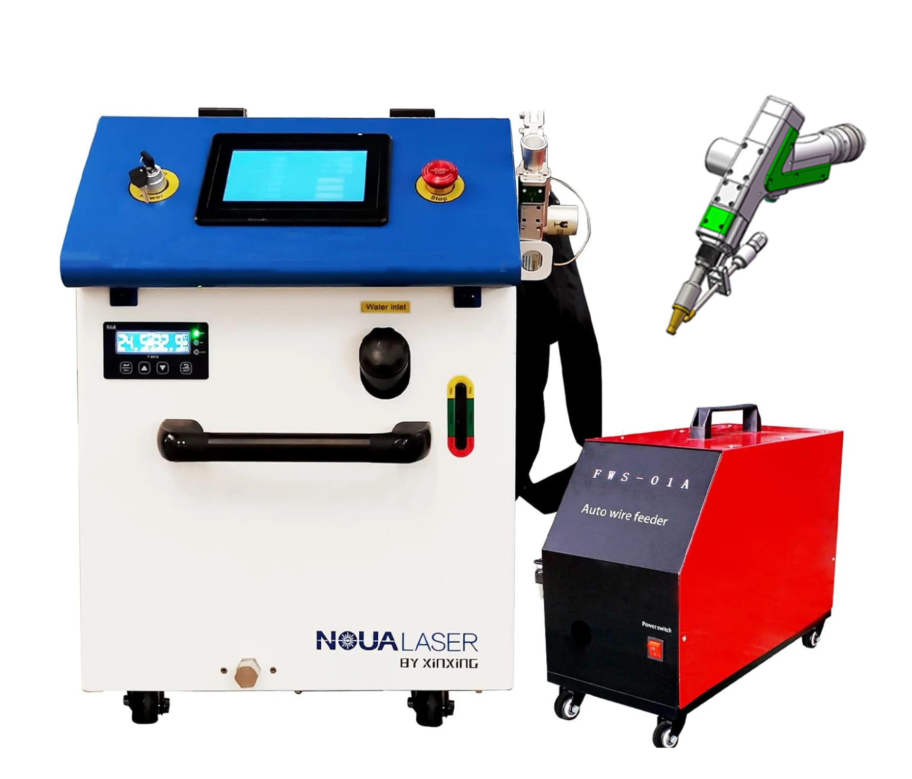 

4 in 1 Laser Welding Machine 1kw 1.5kw 2kw 3kw Portable Handheld Laser Welder For Metal