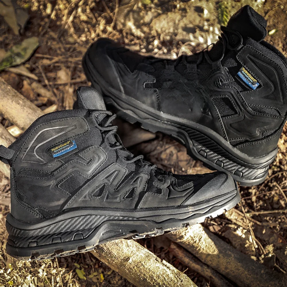 Buty taktyczne Emersongear Blue Label Walker, buty bojowe, wodoodporne, do airsoftu, na polowania, do aktywności na świeżym powietrzu, trekkingu, treningowe, zamszowe, nylonowe, rozmiar AS — zdjęcie 2