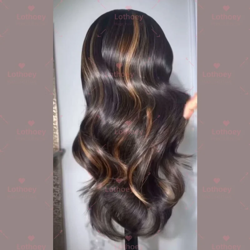 باروكات شعر بشري أشقر بدانتيل أمامي طبيعي للنساء، شعر مستعار بقاعدة حريرية مموجة مسبقًا بدون صمغ