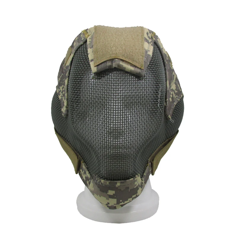 Sombrero de juego CS para hombre y mujer, máscara de malla de ataque de cara completa, casco de llamada de servicio, Airsoft V6, Unisex