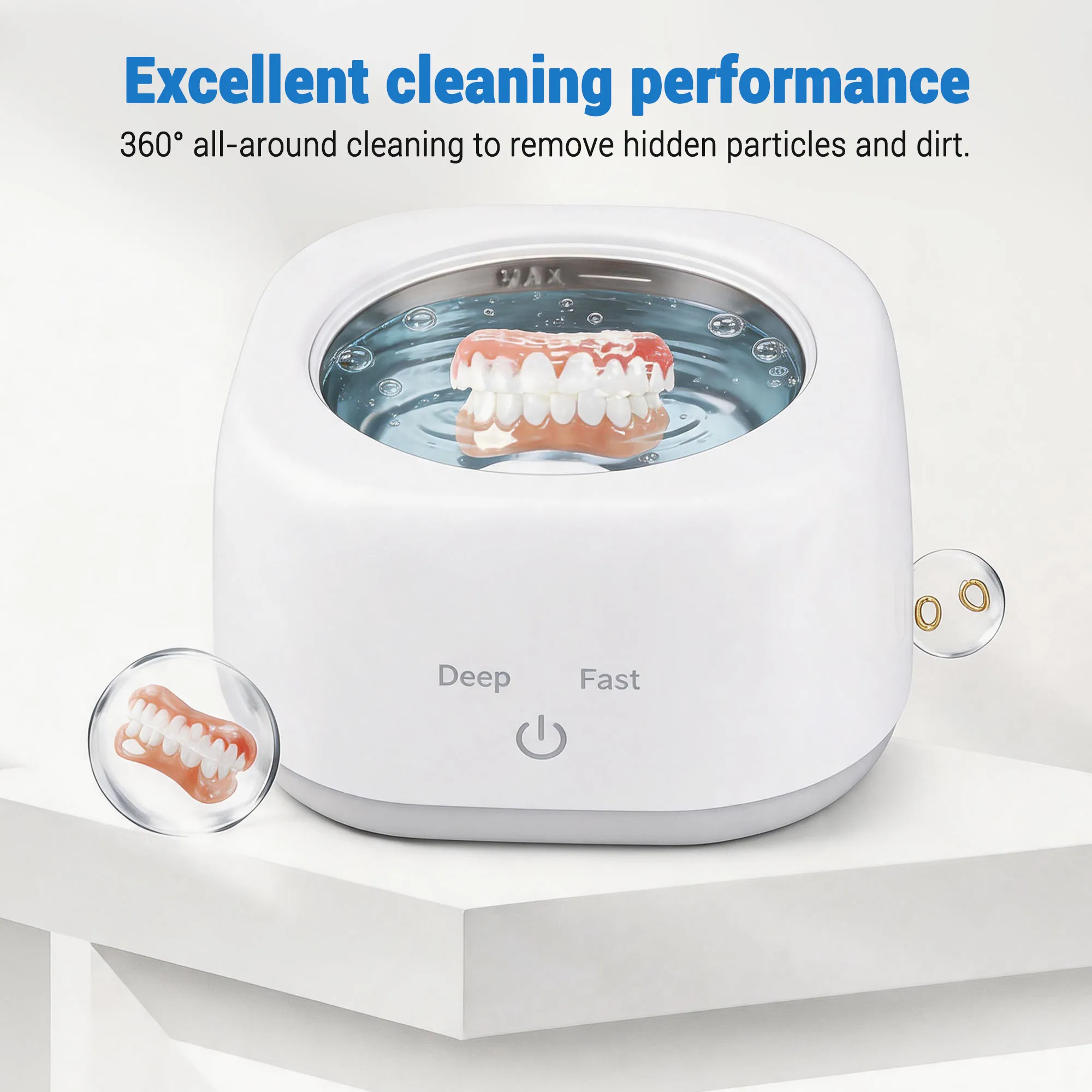 Dental Pod Ultraschallreiniger mit UV-Licht für Zahnersatz