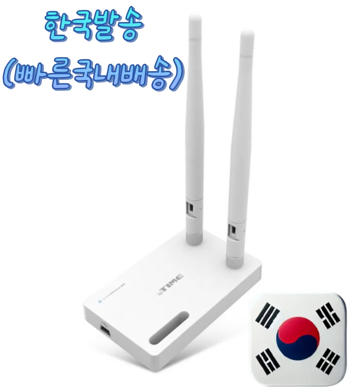 IPTIME N400UA 2x2 4dBi Antenna with enhanced speed 300Mbps USB Wireless Lan Card