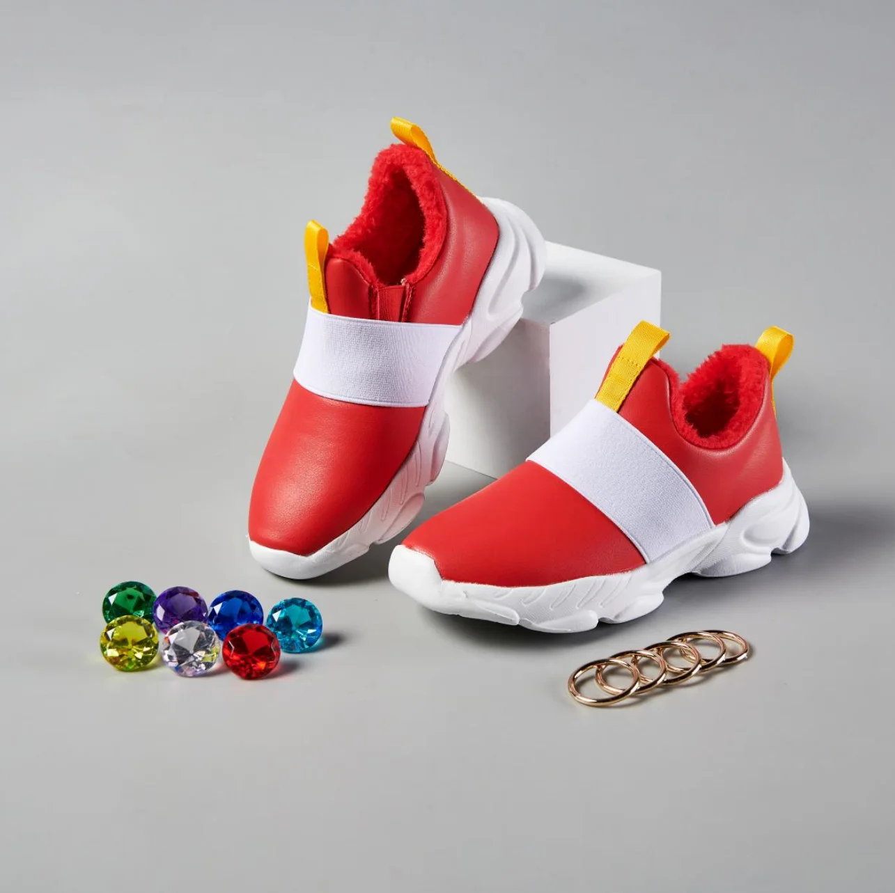 Sonic Shoes Winter For Boy Kids Go Fast Sonic Zapatillas Sonic Red Sonic Shoes For Kids Boys Girls Cartoon Anime Sonic  Shoes