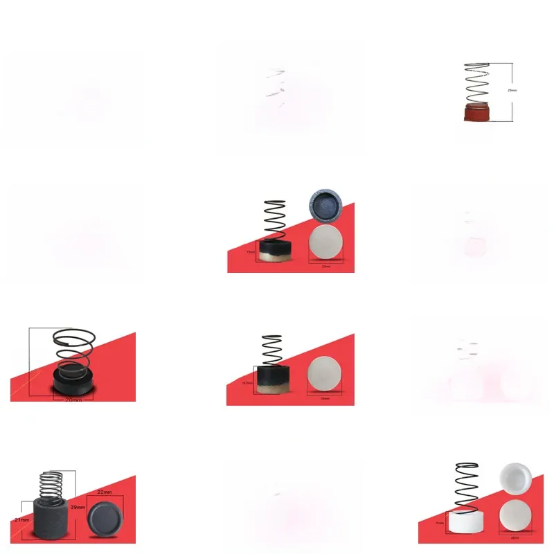 Valve de contrôle de compresseur d'air, 1 pièce, noyau de retour, noyau en plastique, pompe à Air, bouchon à ressort