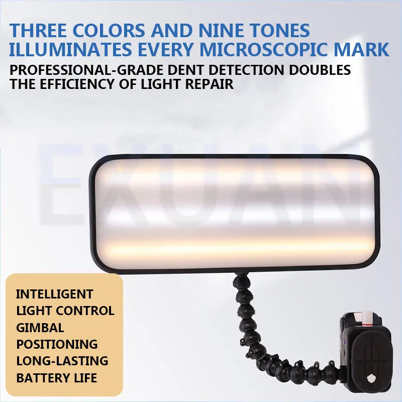 

Concave Repair Leveling Lamp Hail Pit Seamless Repair Detection Lamp Sheet Metal Shaping Special LED Lamp Battery 18V