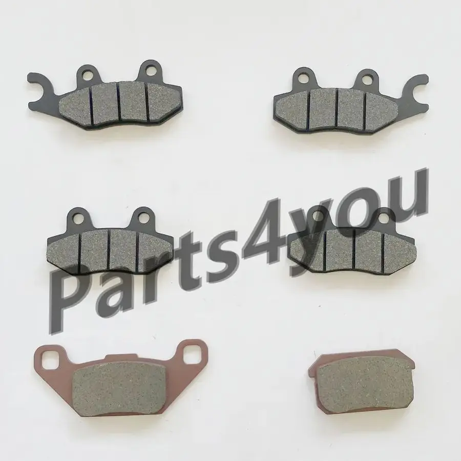 Front Rear Brake Pad Kit for Stels ATV 500 K/GT Kazuma Jaguar J500 C500-8301720-1 C500-8301720-2 C500-8301730-1