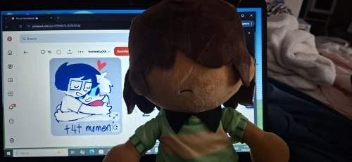 Deltarune Kris and Ralsei plush toys photo review