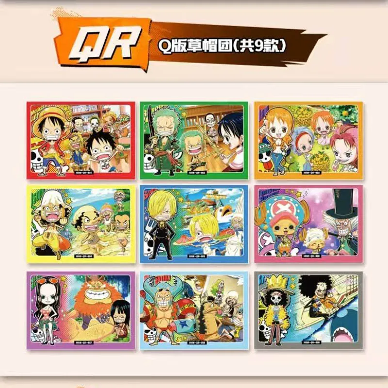 Wholesales One Piece Collection Cards Booster Box HAIWANGDIAN One Piece - The Age of Sin Rare Anime Trading Cards