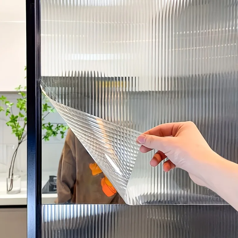 Sun Block Anti Glare Window Film Roll Frosted Privacy Static Cling UV Block Heat Block for Bathroom Shower Door Window