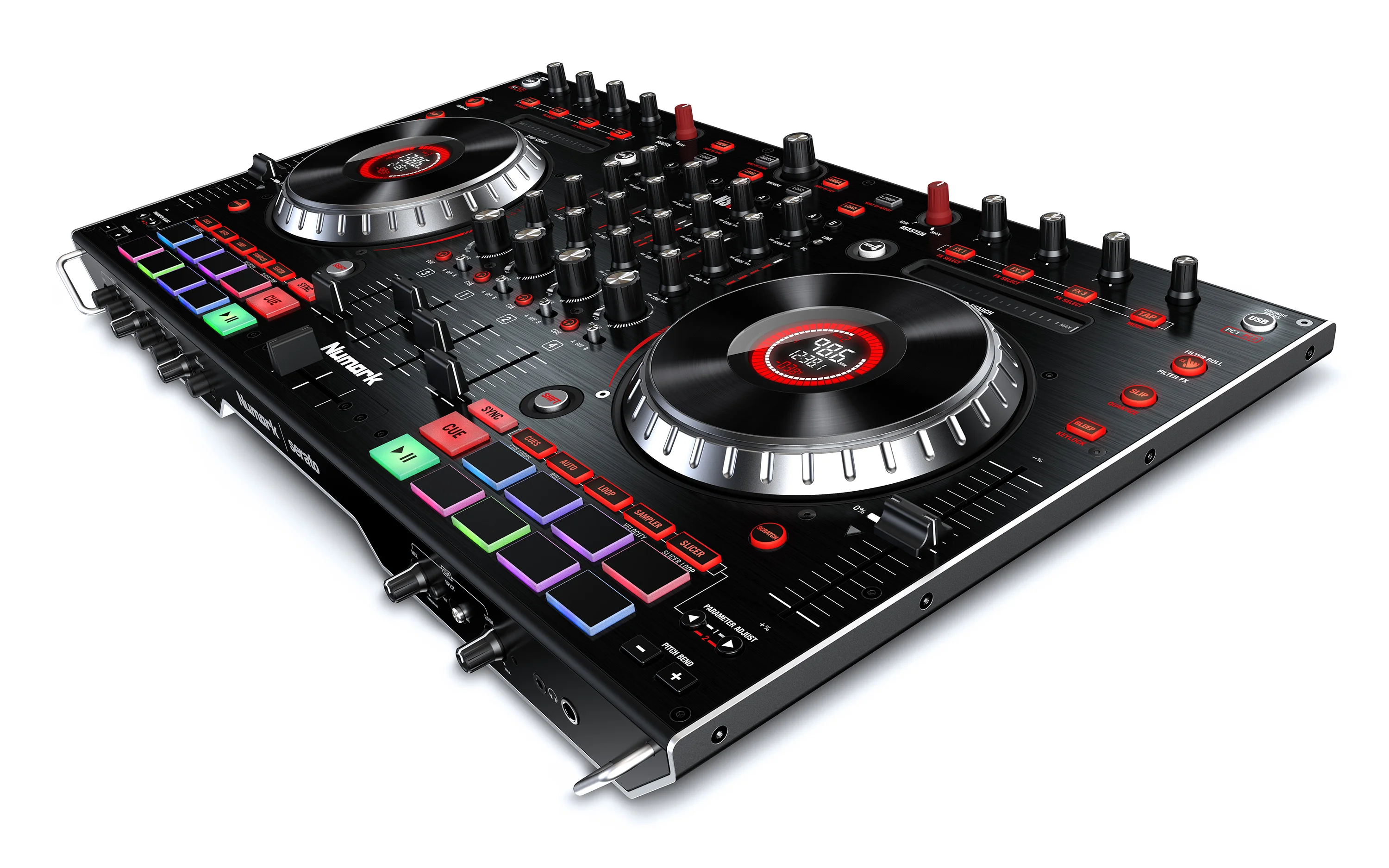 New Discounts Sales Numark NS6II 4-Channel Premium DJ Controller.