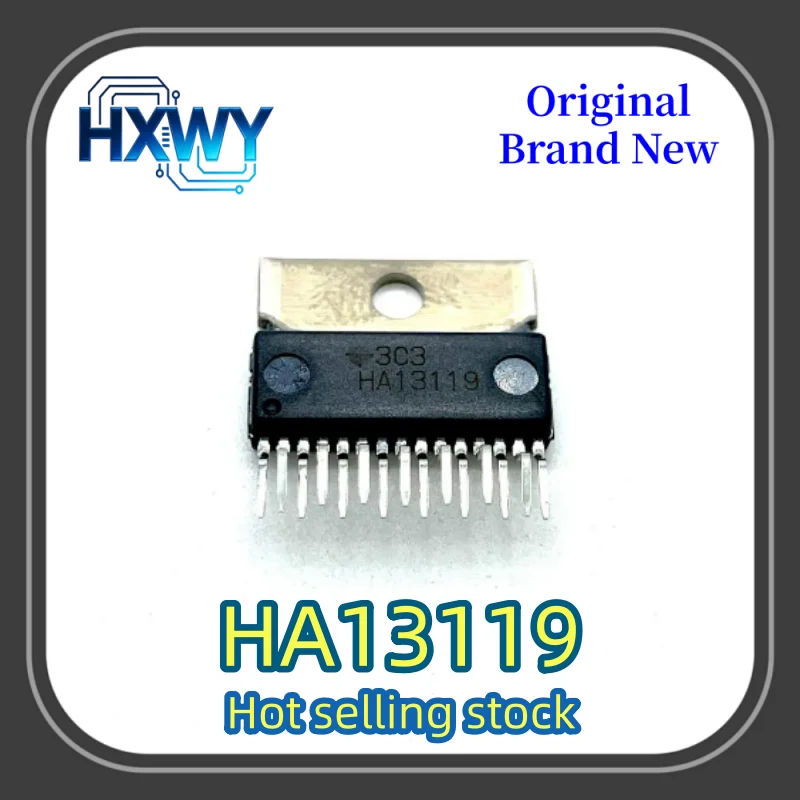 

3/30pcs HA13119 ZIP15 Dual-Channel Car Audio Power Amplifier Chip, Original, Brand New, In Stock, Fast Shipping