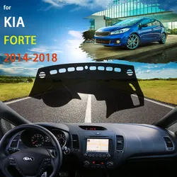 For Kia Forte Cerato K3 YD 2014 2015 2016 2017 2018 Car Dashboard Anti-Slip Cover Mat Sunshade Carpet Pad Dashmat Accessories
