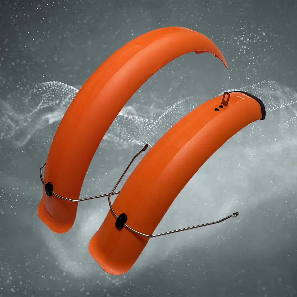 AliExpress Bike Fender Set 26x4.0" Wide Front Rear Mudguards MTB Off-road Fat Tire Bikes Wings Full Coverage Fat Bike Fenders Plastic