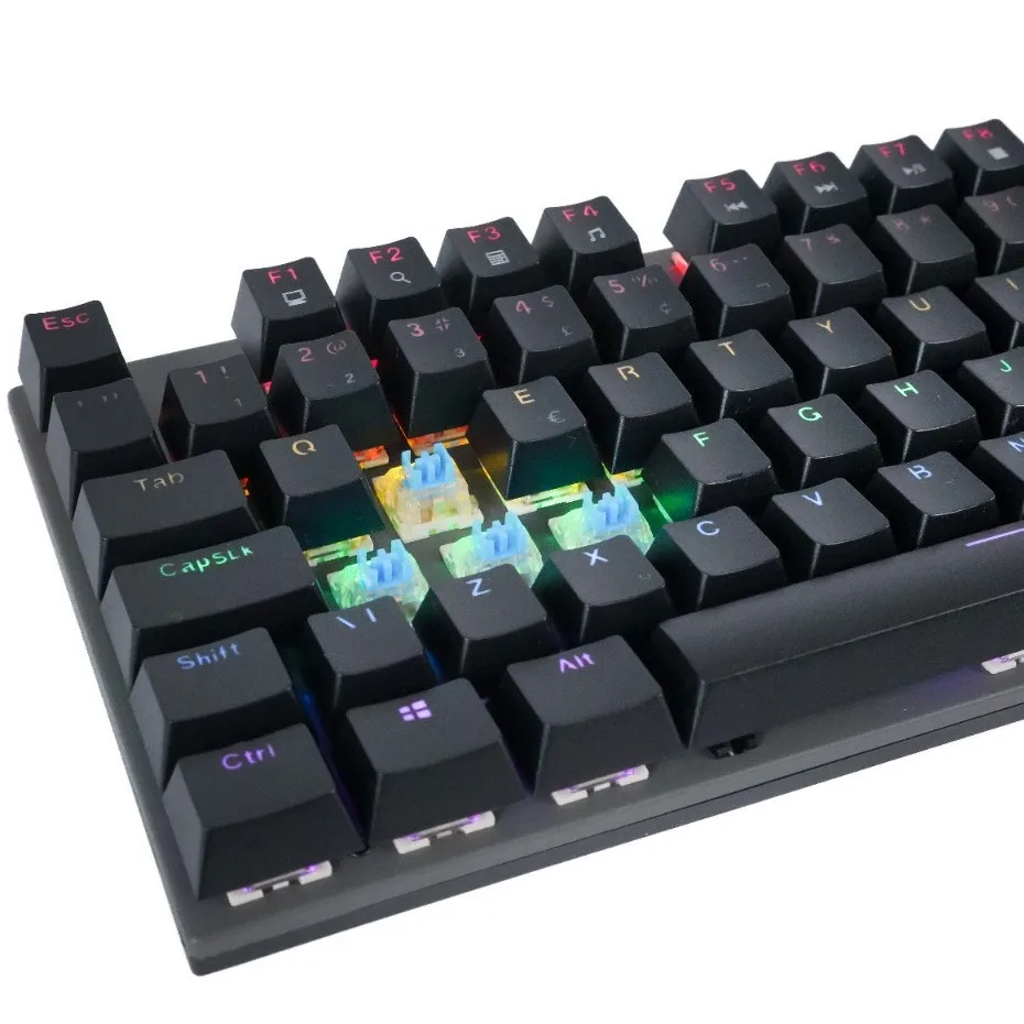 Teclado Gamer Mecânico Switch RGB Keedi TEC803