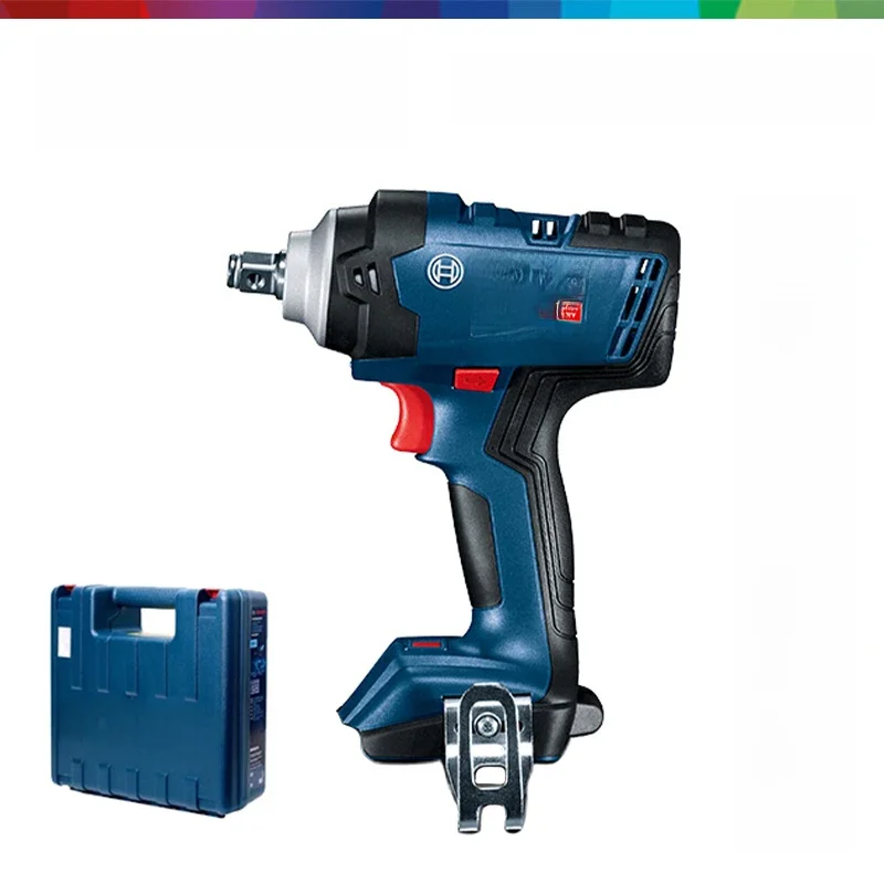 Bosch Snoerloze Slagmoersleutel Gds 18V-400 Borstelloze 400nm Impact Driver Momentsleutel Bosch 18V Elektrisch Gereedschap Zonder Batterij - afbeelding 2