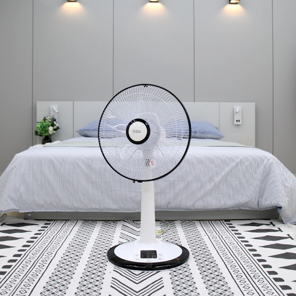 مروحة Reina Rf-R1485Ls للتحكم عن بعد، لمسة قدم ثابتة لمتوافقة مع مكتب غرفة المعيشة المنزلية