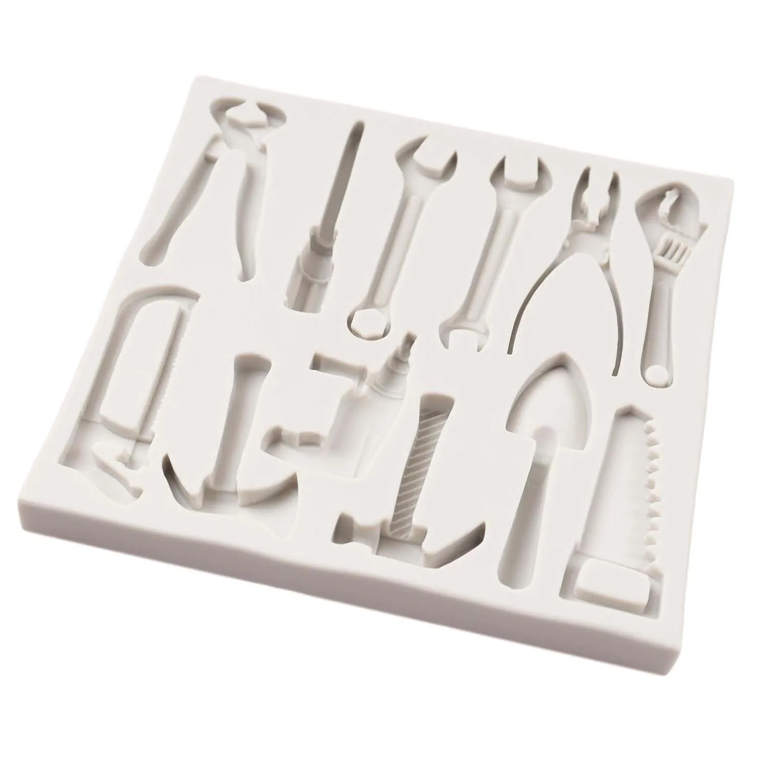 أدوات البناء قوالب السيليكون فندان قالب الشوكولاته اليدوية لتزيين الكعكة قطاعات الكب كيك بوليمر كلاي كاندي السكر الحرفية #6