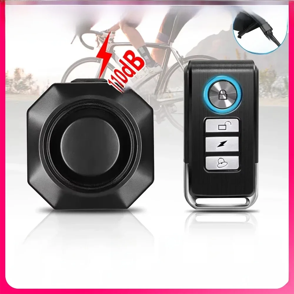 AliExpress Hollarm Wireless Bike Vibration Alarm USB Charging Motorcycle Security Detector Burglar System Bicycle Alarm Remote Control
