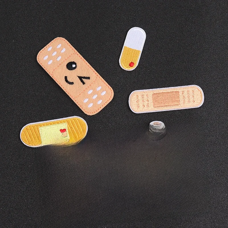 Autocollants de plaies fer sur Patch brodé Applique couture vêtements autocollants vêtement vêtements accessoires Badge