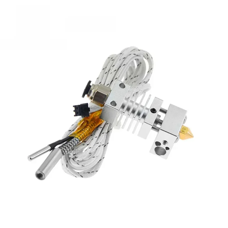 Zestaw wytłaczarki Hotend na duże odległości V6 Wytłaczanie 12 V/24 V 50 W Głowica J Przerwa ciepła gardziel 1,75 mm do części drukarki Ender 3 CR10 CR-10S — zdjęcie produktu 7