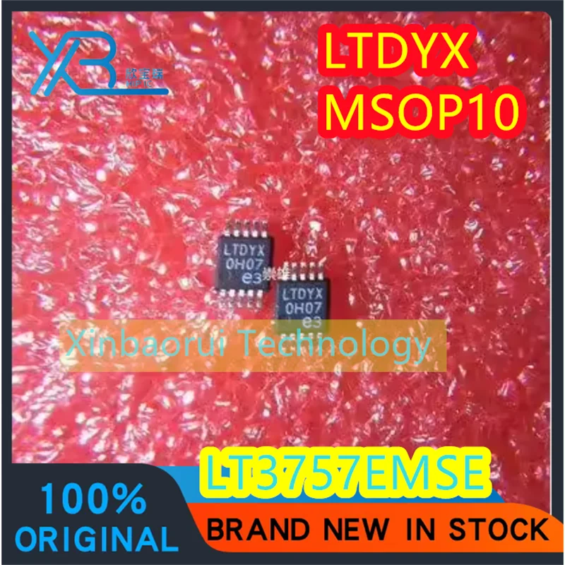 

(5/20pieces) LT3757EMSE Parts Mark LTDYX LT3757IMSE MSOP10 Switch Controller Chip 100% Brand New Original Electronics