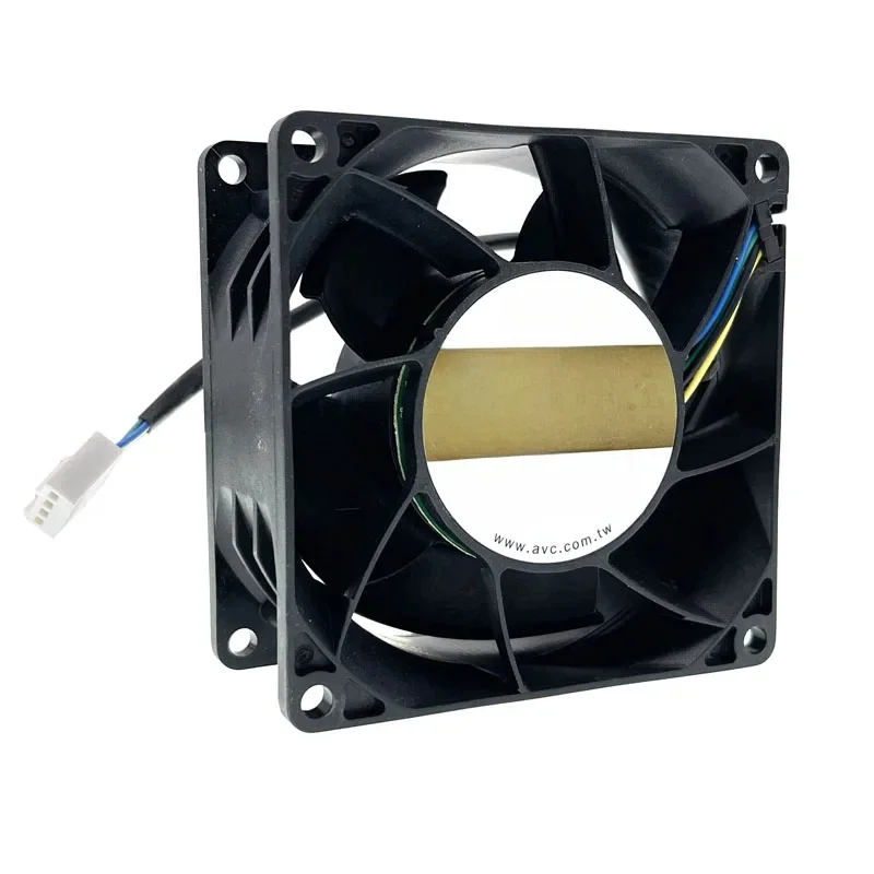 Nowy 80mm szybki CFM AirFlow DC 12V podwójne łożysko kulkowe PWM wentylator chłodzący komputer PC, 80X80X38mm 10000RPM obudowa potężna chłodnica — zdjęcie 2