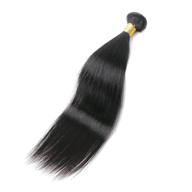 ブラジルの滑らかな自然なヘアエクステンション,バージンヘア,100% 未処理,バッチあたり100g