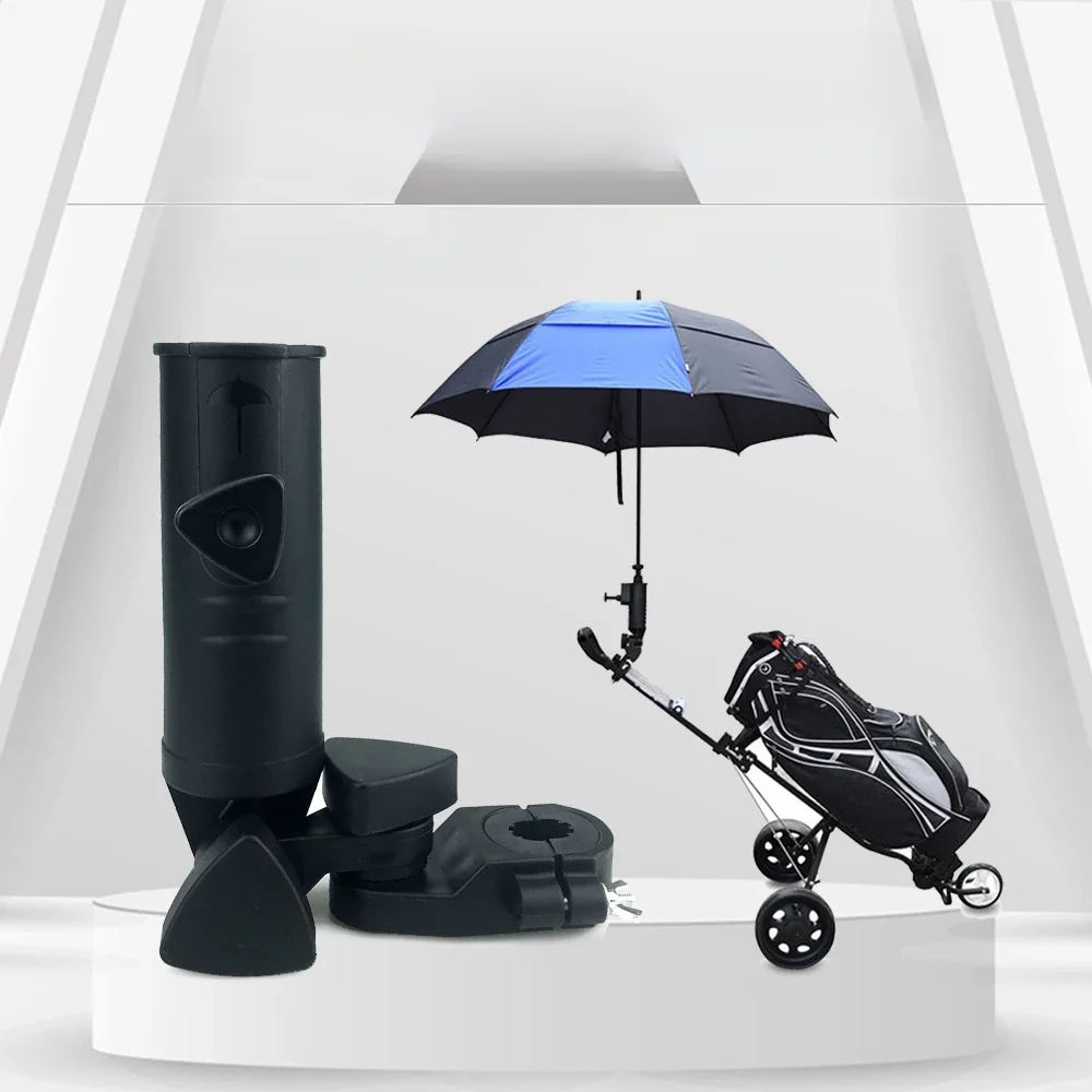 AliExpress NONE Outdoor Durable Golf Umbrella Holder 180 Degree Adjustable Used for Bike Buggy Cart Baby Pram Wheelchair Golf Accessories