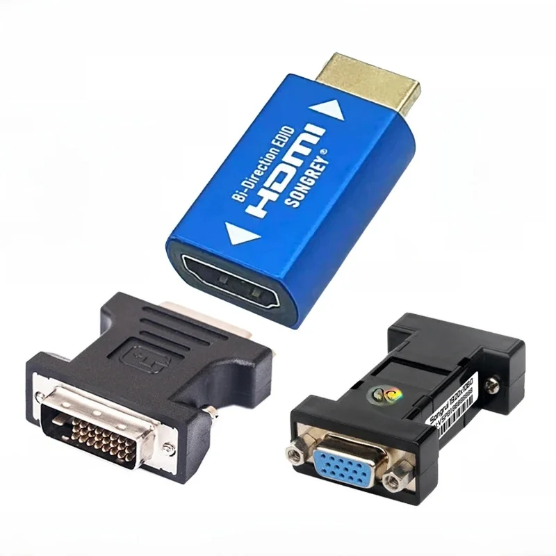 Emulator HDMI EDID SRhonyra do 4K, wirtualny wyświetlacz, dummy plug do przedłużacza/przełącznika KVM/odbiornika AV/splitterów wideo/Xbox — zdjęcie 2