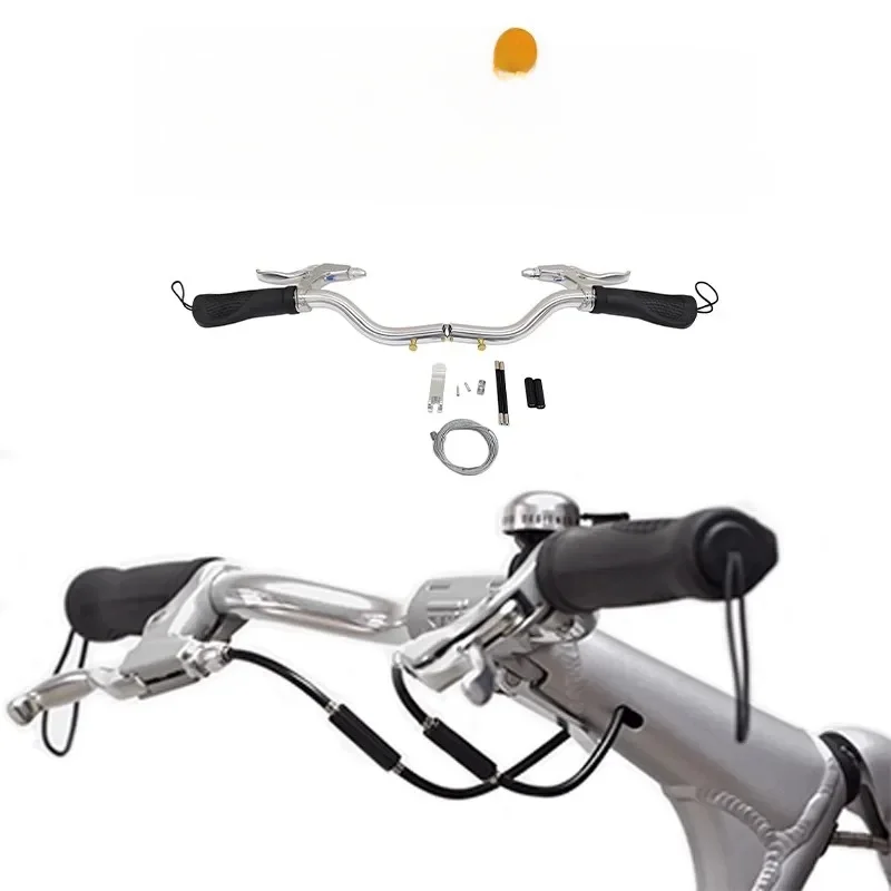 AliExpress NONE Strida bike handlebars fold handle ST-BDS-001 600mm 646g