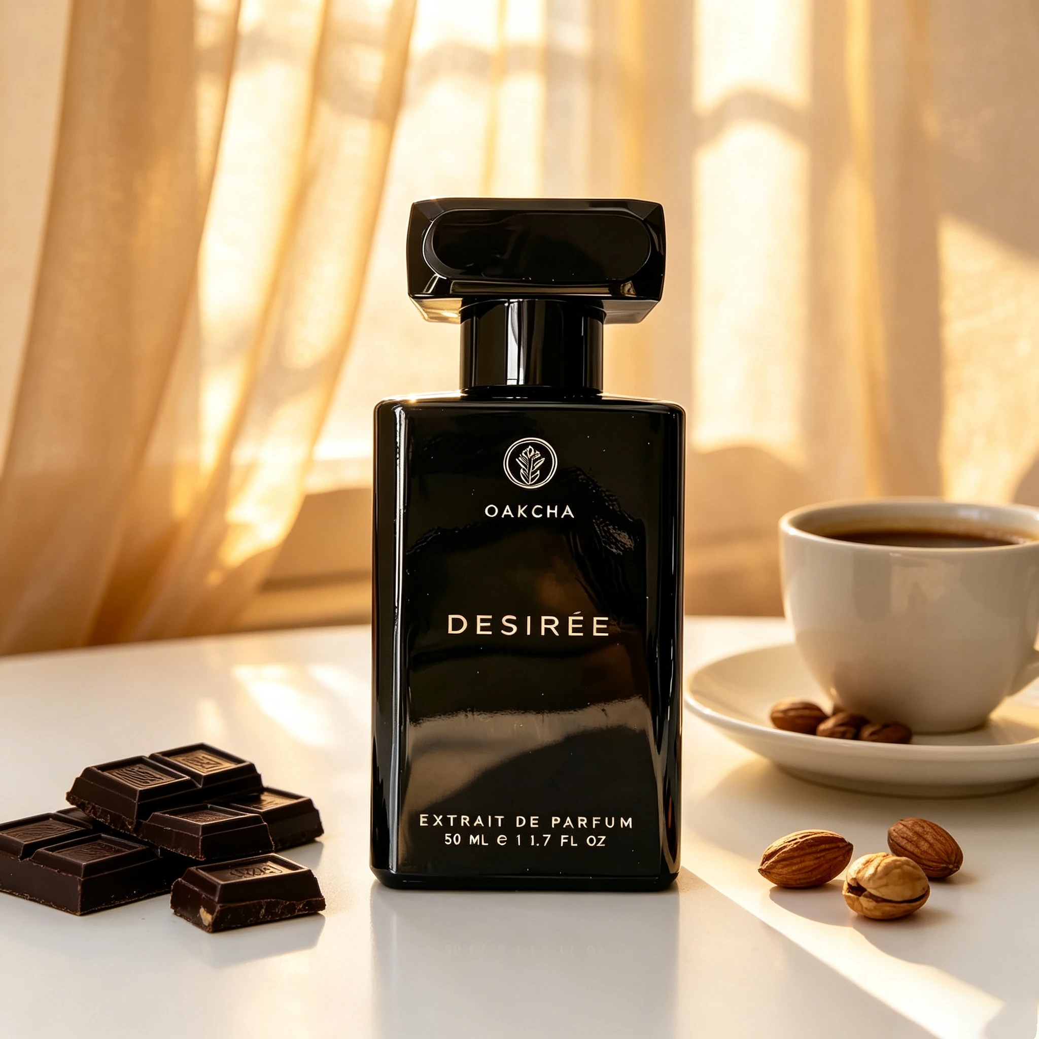 Oakcha Desiree Dark Fruity Floral Unisex Extrait de Parfum 50ml Cadeau pour les collectionneurs de parfums et l'usage quotidien
