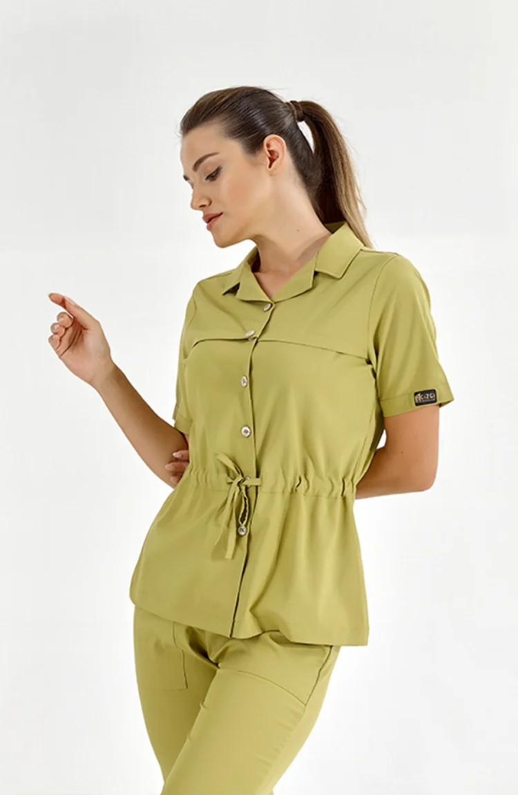 Retro Flexy Scrub,Medical Uniform,Doctor Scrub Set,Nurse Uniform,Scrub