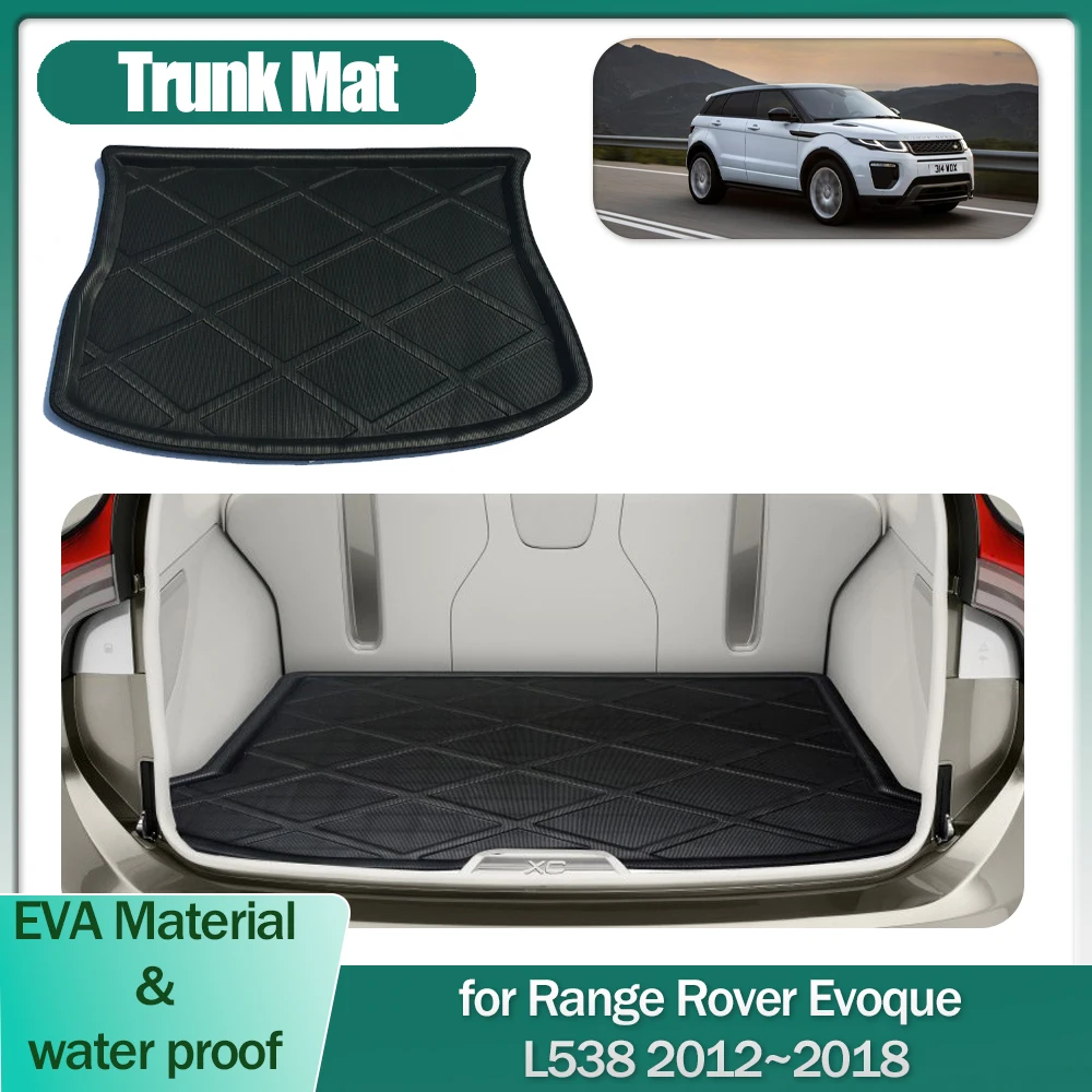 

Trunk Mat for Range Rover Evoque L538 2012~2018 Boot Liner Cargo Floor Tray Luggage Carpet Waterproof Anti Slip Cover Accessorie