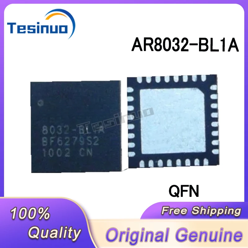 10/PCS New Original AR8032-BL1A 8032-BL1A AR8032 BL1A 8032 BL1A QFN-32 Ethernet transceiver chip In Stock