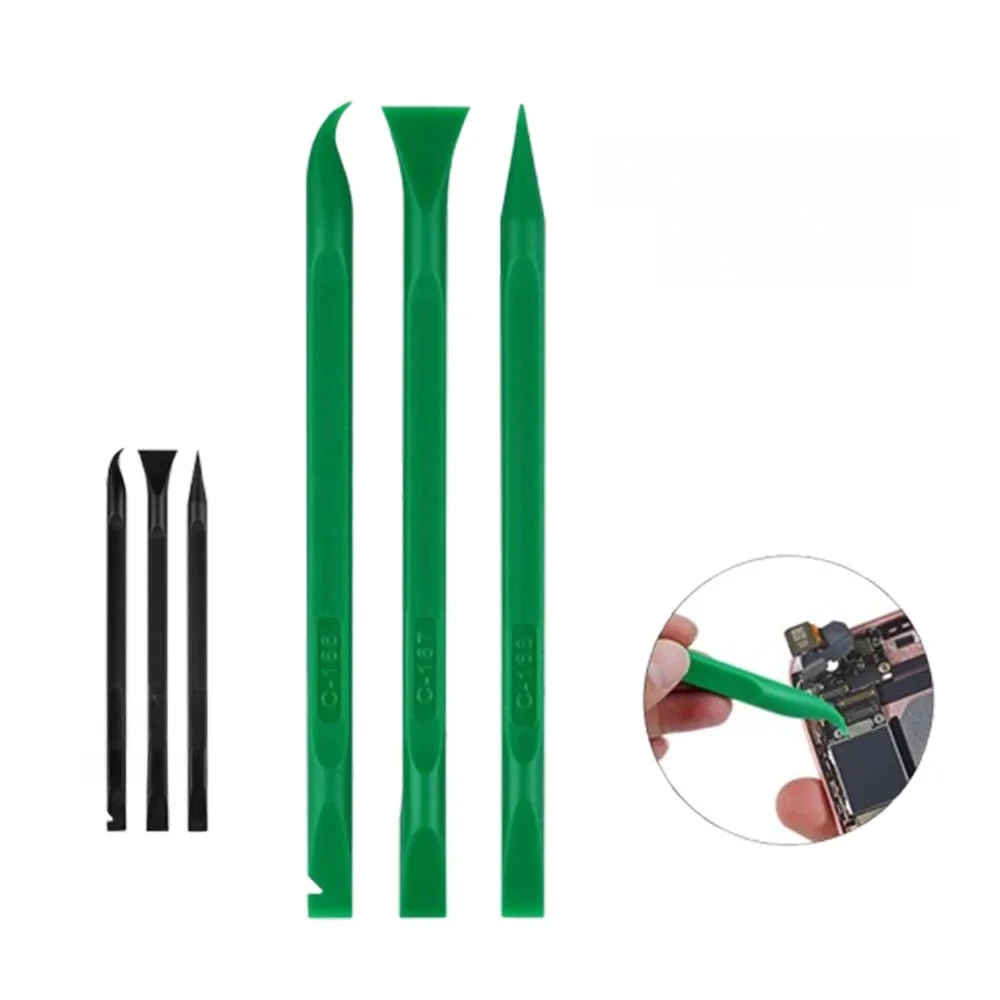3 in 1 ESD Safe Heavy Duty Plastic Spudger Set for Mobile Phone Tablet Opening Repair Tool Durable Anti-static Spudger